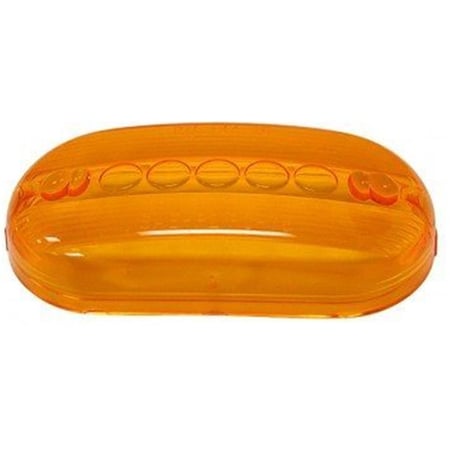 Peterson Oblong Clearance Side Marker Replacement Lens, Amber P6J-V13415A